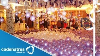 ¿Cómo decorar una fiesta con globos  Decoración con globos [upl. by Terb]