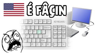 Como Colocar Acento no Teclado Americano [upl. by Weasner945]