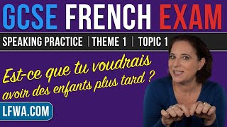 GCSE French Speaking Would you like children later on [upl. by Sherrie362]