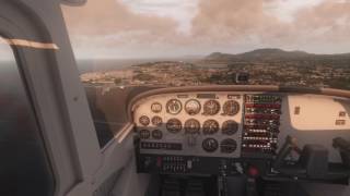 P3D v4 The beauty of Prepar3D v4 1  A2A C172  FlyTampa Corfu [upl. by Casabonne]