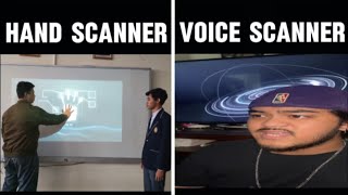 HAND SCANNER VS VOICE SCANNER [upl. by Kathleen]