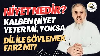 NİYET NEDİR DİLE GETİRMEK DOĞRU MU MUBİN EBU EBRAR [upl. by Placeeda]