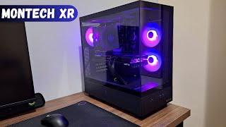 Gabinete Gamer Montech XR  Unboxing e primeiras impressões [upl. by Eirol360]