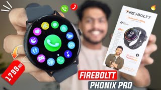 FireBoltt Phoenix Pro Bluetooth Calling Smartwatch Under 2000 Rs Unboxing amp review [upl. by Calista]