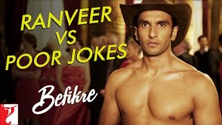 Ranveer vs Poor Jokes  Behind The Scenes  Befikre  Ranveer Singh  Vaani Kapoor [upl. by Ydnirb442]