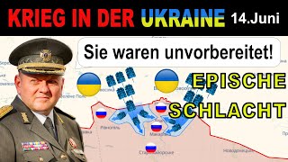 14Juni FILMMATERIAL Ukrainische Panzer durchbrechen russische Verteidigung  UkraineKrieg [upl. by Nnaitsirk]