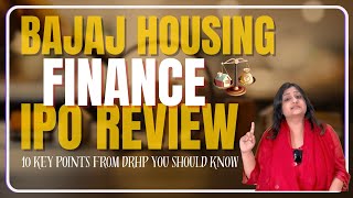 Bajaj Housing Finance IPO Review and Analysis BajajHousingFinance bajajhousingfinanceipo [upl. by Truc]