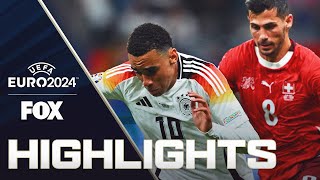 Switzerland vs Germany Highlights  UEFA Euro 2024 [upl. by Leclair417]