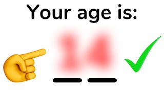 This video will guess your age in 2022 [upl. by Enyallij]