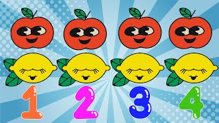 The Hallaks Apple Pie Song  Nursery Rhymes  Educational  Count Song [upl. by Tacita923]