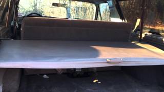 Full Size Ford Bronco Cargo Cover [upl. by Watson788]