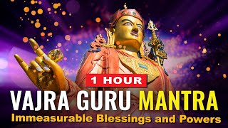 Vajra Guru Mantra quotInfinite Powers and Benefitsquot  one full hour of beautiful Sanskrit chanting [upl. by Nmutua]