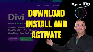 How To Download And Install The Divi Theme 👍👍👍 [upl. by Eicyal866]