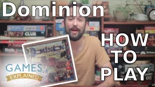 How to play Dominion  Games Explained [upl. by Repard]