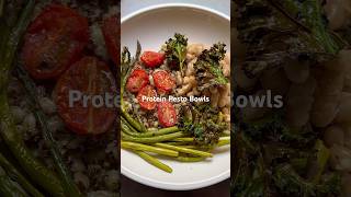 Protein Pesto Bowl  Quick Easy amp Healthy [upl. by Loretta805]