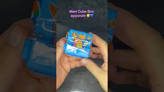 Mavi Cube Box açıyorum ☺️💙 aboneol reklam [upl. by Fromma716]