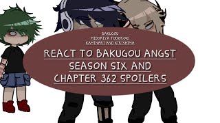 Mha react to bakugou angst part 2 [upl. by Mattox664]