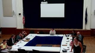 Kingston New Hampshire  Budget Committee  September 18 2024 [upl. by Ttenaej540]