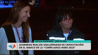 Acerbrag Capacitación COMPLIANCE WEEK 2023 [upl. by Ssenav]