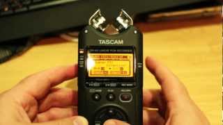 Tascam DR40 Feature Review [upl. by Teerprah]