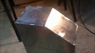 Aluminum Boat Console Build Carolina Skiff Part I of 2 [upl. by Anairol]