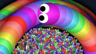 Slitherio AI 200000 Score Epic Slitherio Gameplay [upl. by Ahsinhoj677]