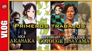 PRIMERAS OBRAS DE LOS MANGAKAS VOL 2  Aka Akasaka Koyoharu Gotouge Hajime Isayama [upl. by Nassir323]