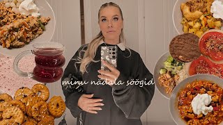 minu nädala söögid 🥗  realistlik ja semi tervislik   75 SOFT VLOG [upl. by Aehsel]