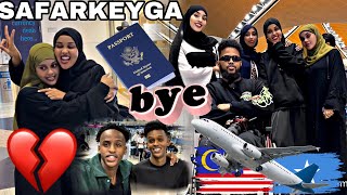 Safarkaygi Ugu Murugada Badnaa Aan Malaysia Kaga Tago Wanii Xiisi Doona Guys ❤️😭✈️ [upl. by Esli]