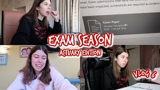 exam season IFoA  TRAINEE ACTUARY VLOG 6 [upl. by Aikyn]