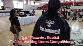 Cordillera Dance Festival 2024 Breaking Dance Competition Bgirl Phoenix  Randall [upl. by Sacksen]