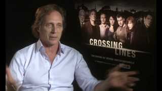 Crossing Lines William Fichtner interview for Pocketlint [upl. by Kcid]