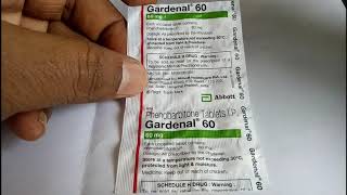 Gardenal 60mg Tablet  Review [upl. by Antipas]