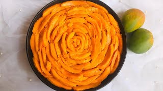 No bake Mango Tart  Mango tart recipe  No bake mango tart recipe  Tart recipe [upl. by Hannis]