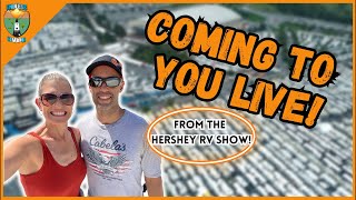 2023 Hershey RV Show Live RV Tours — 2024 Model Reveals [upl. by Gilligan]