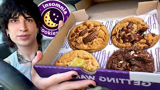 Trying Insomnia Cookies for the First Time [upl. by Lori913]