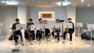 Hornist 앙상블 두 번째 연습  Nikolai Tcherepnin 6 Horn Quartets F Major Op35  1 Nocturne [upl. by Storer]