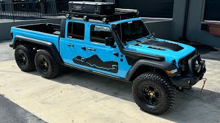 2022 JEEP RUBICON Custom 6x6 Feature video  walkarounddrive in For Sale [upl. by Bloom]