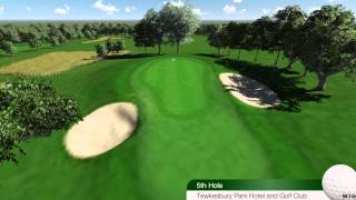 Tewkesbury Golf Club  Hole 5 [upl. by Dnomyad]