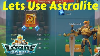 Astralite Update  Lords Mobile [upl. by Wendelin]