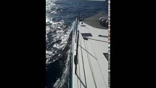 2016 Gunboat 78  sailing in 18 knots [upl. by Favin]