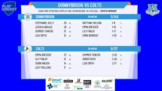 Bunbury amp Districts Cricket Association  Qualifying Final  Semi Final  Donnybrook v Colts [upl. by Malvino]