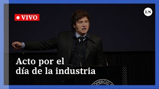 EN VIVO Habla Javier Milei en la Unión Industrial Argentina [upl. by Eilahs]