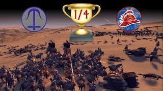 Rome 2 Turnier  Viertelfinale  Hannibal vs Idefix  2 Schlacht [upl. by Adnarem]