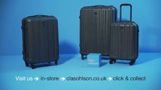 Asaklitt Suitcase  Clas Ohlson [upl. by Sherye709]