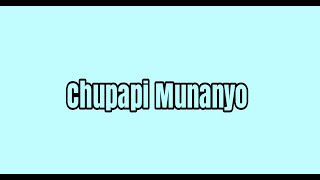 Chupapi Munanyo TikTOK 1 Hour LooP 2021 [upl. by Kapeed]