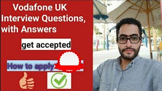 How to pass Vodafone UK interview 💯 ؟uk ازاى تتقبل فى انترفيو فودافون [upl. by Paterson899]