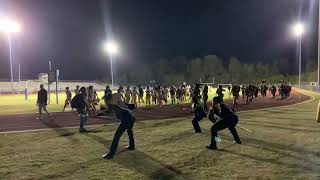 McComb High School Band marching out of Raymond High School [upl. by Settera]