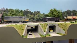 Brent Johnson’s HO scale Clinchfield Railroad Carolina Division walkthrough 2024 [upl. by Dnomayd]