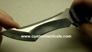 Boker Plus RJ Martin Rampage Fixed Blade Knife Review [upl. by Pinebrook273]